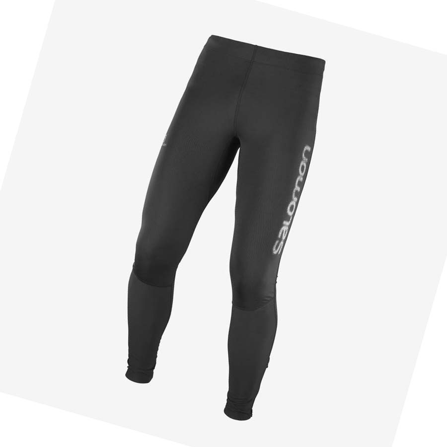 Pantalones Salomon AGILE LONG Hombre Negros | MX 3193LIS